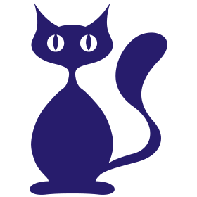 Cat I, T-shirtontwerp in één kleur