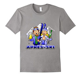 Apres-Ski T-Shirt bij Amazon Merch