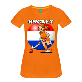 Oranje hockey dame T-Shirt